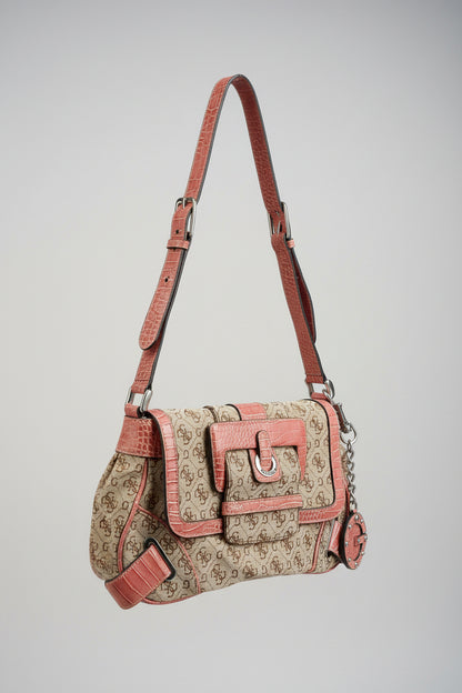 Guess Pink Buckle bag - USED