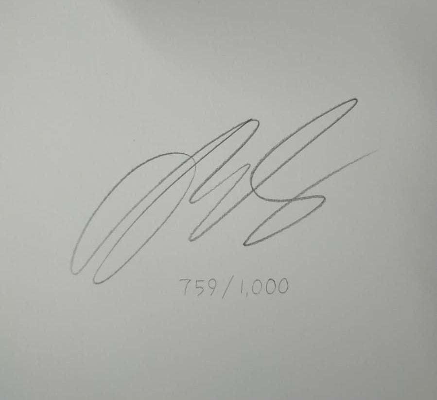 Signed King's X by David Bailey (759/1000) (Condition: Like New)