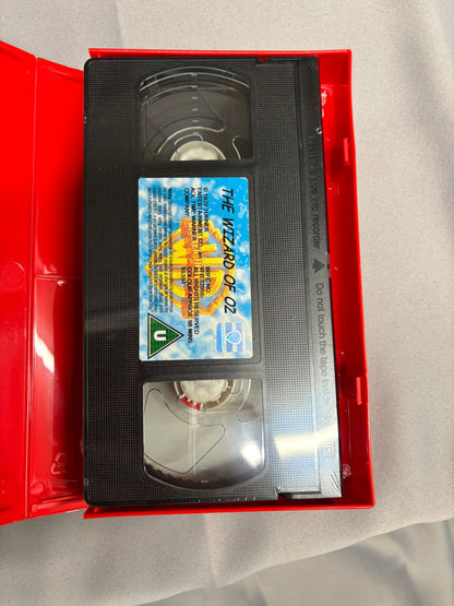 The Wizard of Oz Presentation Pack VHS Puzzle Card Game Sealed Cassette Judy Garland