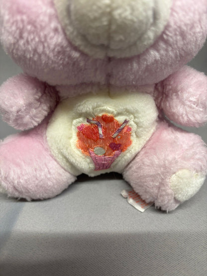 Vintage Original 1980's Care Bear 8" Share Bear Plush Pre-love