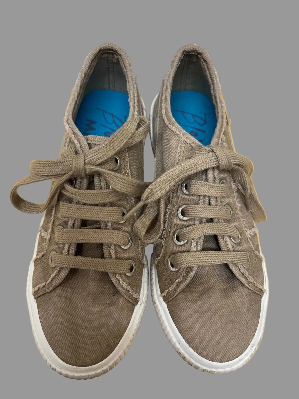 Blowfish Casper Sneakers Pebble UK 5 EU 38 Lace-Up Trainers - Excellent Condition