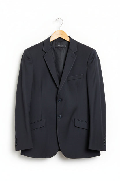 BNWT Calvin Klein Black Blazer (S) UK 8 EU 36 Jacket Double Breasted - NEW