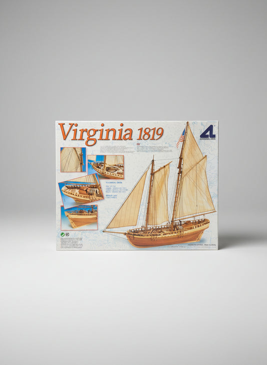 Artesania Latina Virginia 1819 wooden Construction Kit Scale 1:41 Complete