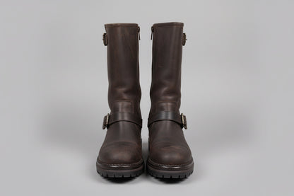 Osprey London 'The Quartz' Ladies Leather Biker Boots UK Size 7 EU 40 - GOOD USED CONDITION