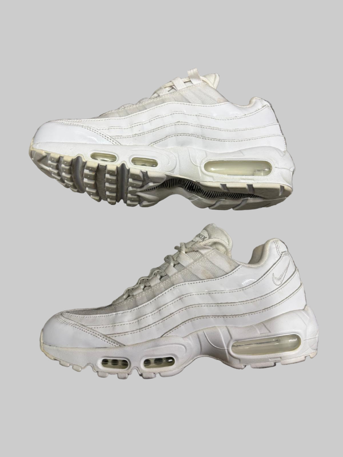 Nike Air Max White Trainers UK size 7