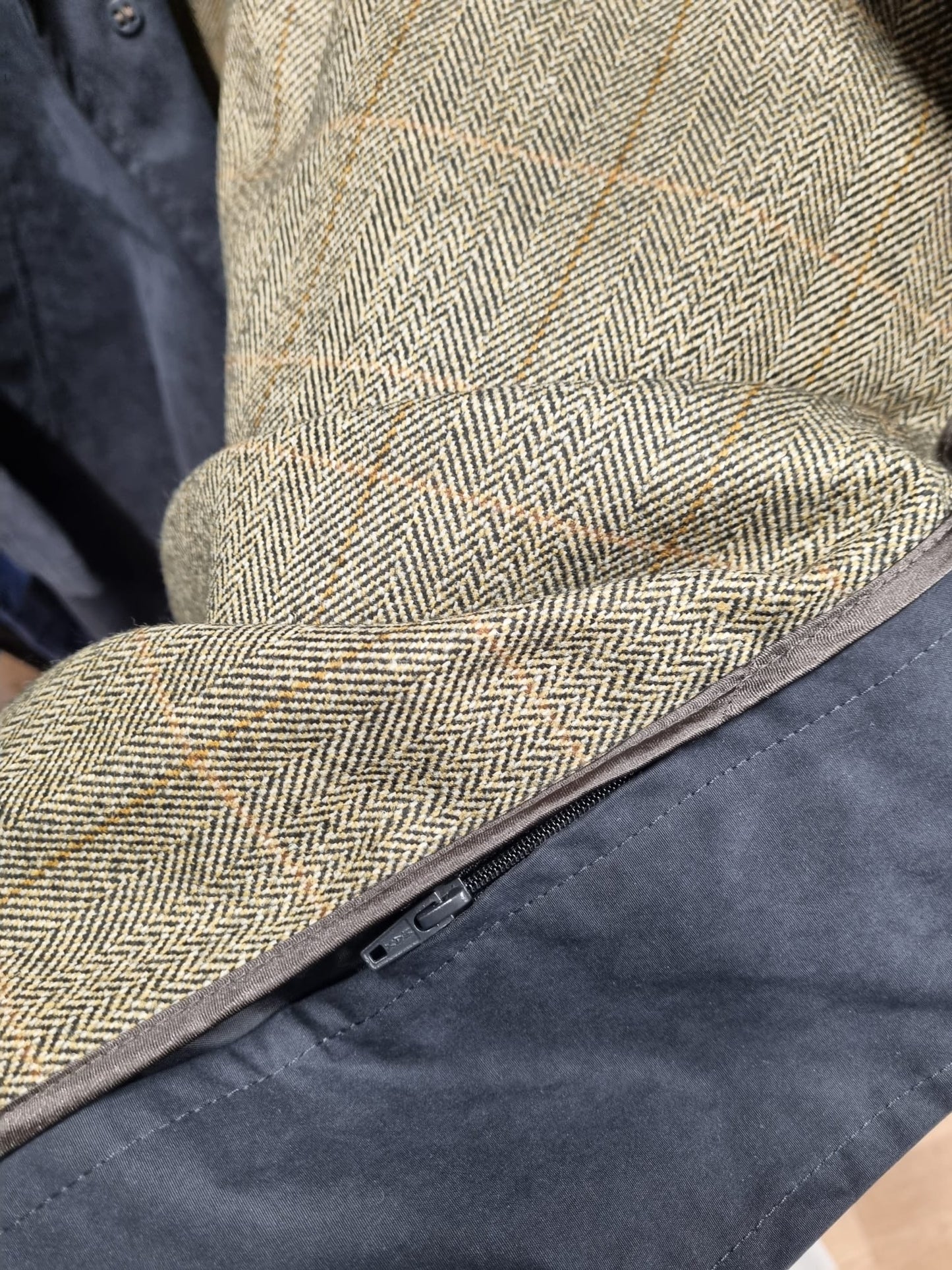 Marks and Spencer leather collar rain coat