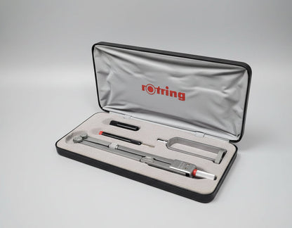 Rotring Telescopic Lengthening Bar for Circles Up to 500mm - Compass Set - In Case & Box