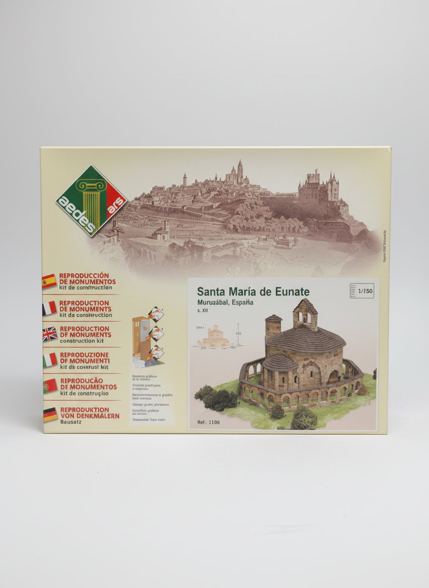 Aedes Santa Maria de Eunate Ceramic Construction Kit Complete