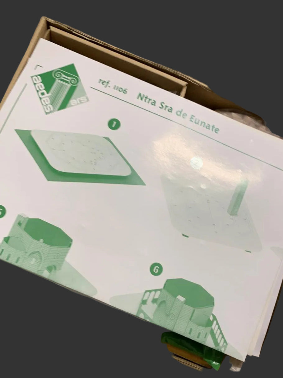 Aedes Santa Maria de Eunate Ceramic Construction Kit Complete