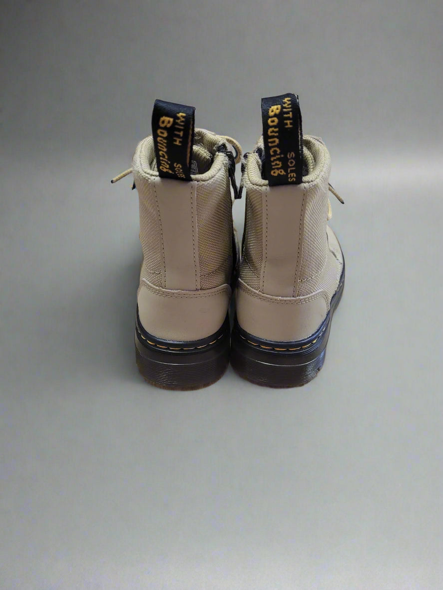 Kids Dr Marten's Canvas Beige Boots UK size 10