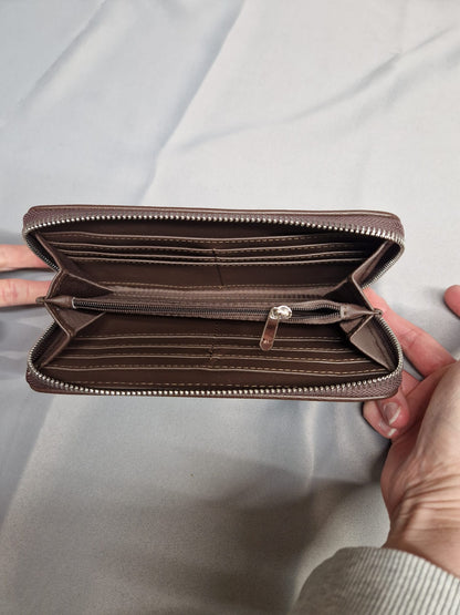 NEW Harris Tweed Rectangle Purse Wallet - Zip Around