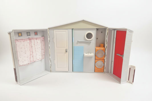 Barbie jet and cruise ship 2 in 1 playset and Barbie Totally Real House Bundle