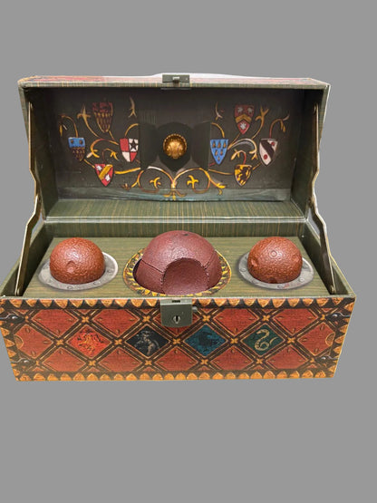 Harry Potter Collectable Quidditch Set (no poster or key included)USED
