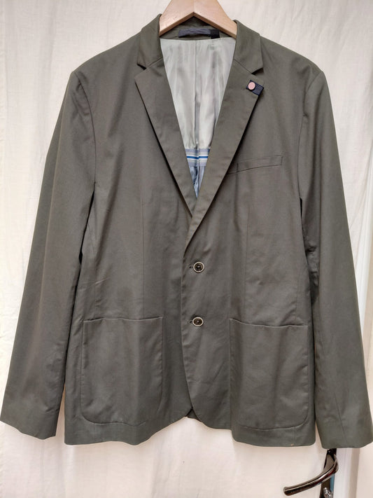 Ted Baker olive green jacket size small