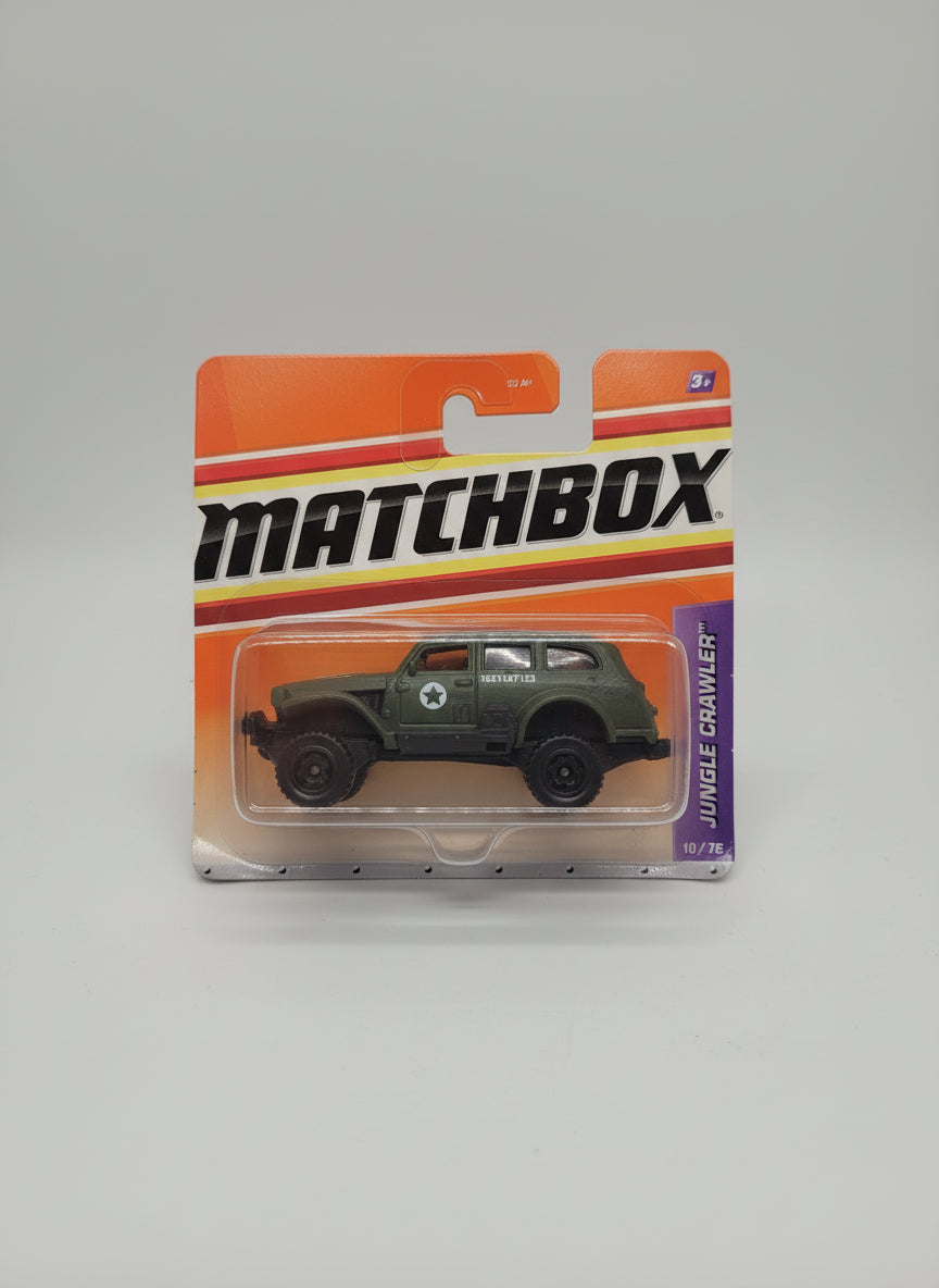 Matchbox Jungle Crawler Green Truck 10/75