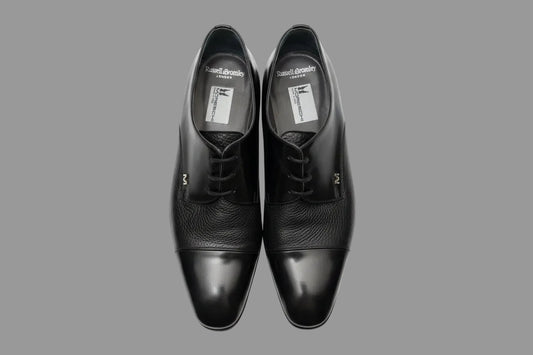 Moreshi Nimes Mens Formal Derby Shoes -USED VGC size 8