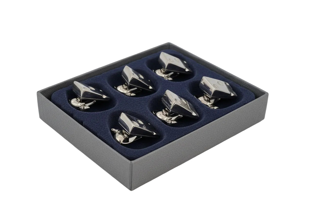 Vintage Mouse & Cheese Name/ Place/ Seat Holders Set - Table Wear - NEW IN BOX