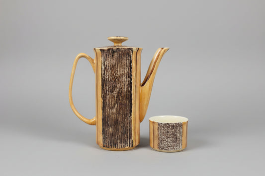 Vintage Price Kensington Phoenician coffee pot and sugar bowl- USED GOOD