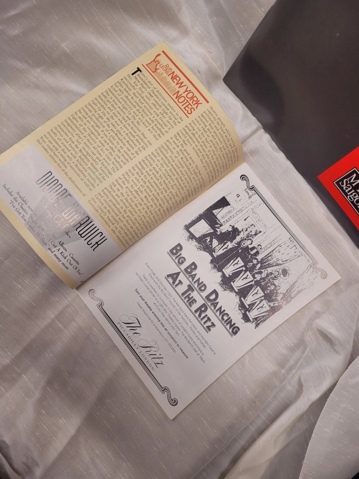 MISS SAIGON Signed Theatre Programme Books x 2 Royal Drury Lane