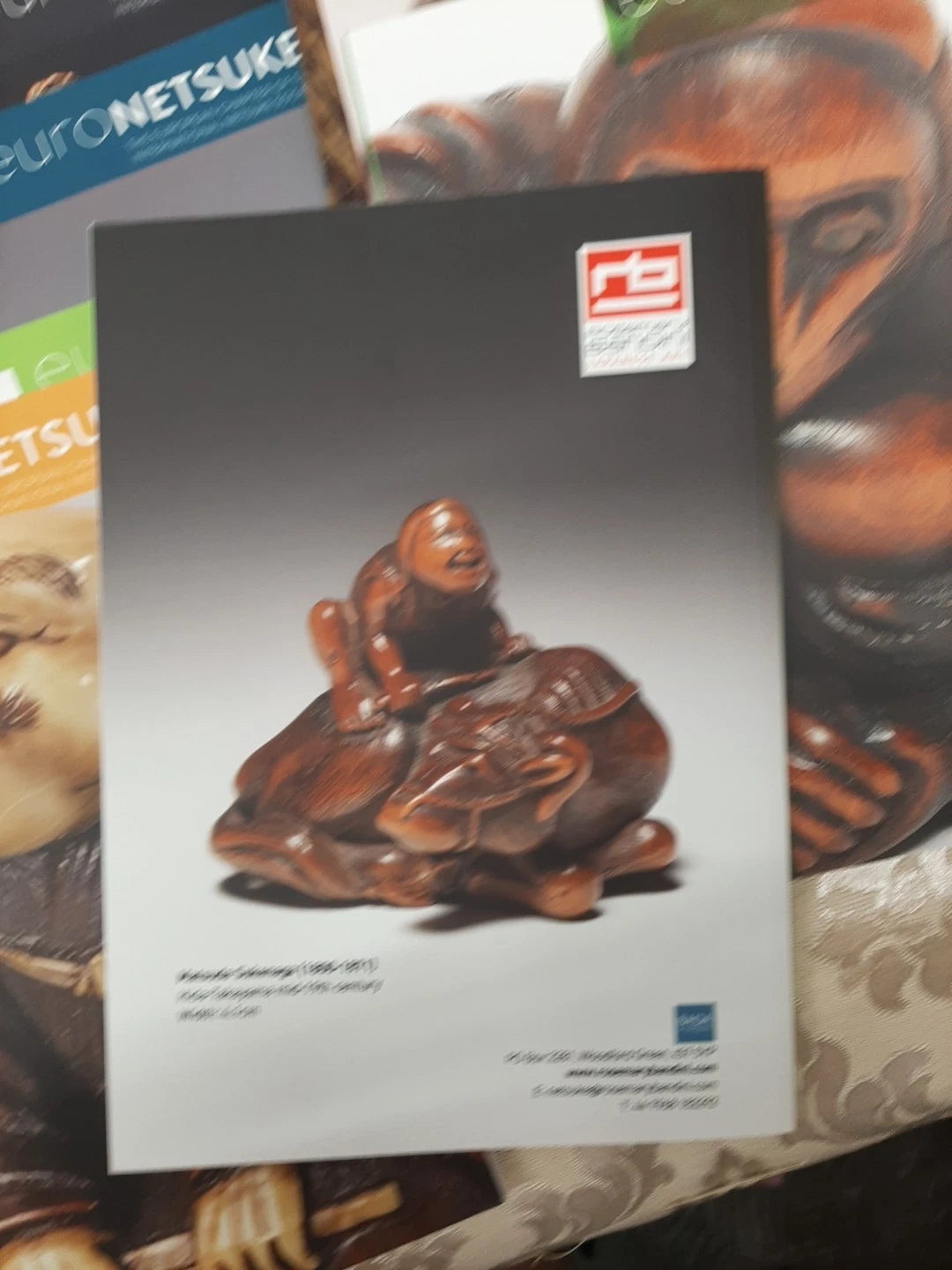 Euronetsuke Newsletters Magazines Netsuke winter 2005-Spring 2025 X22 editions