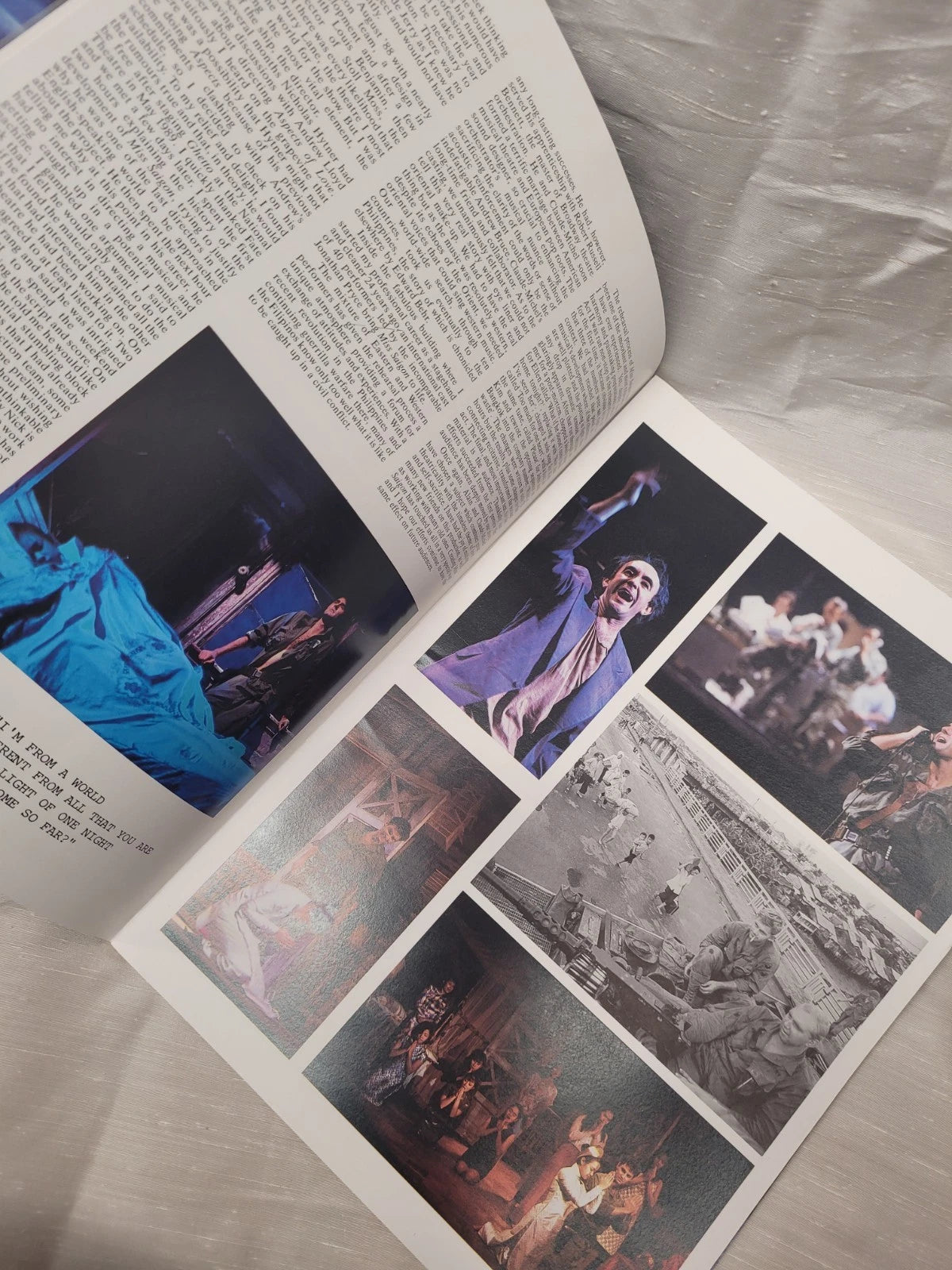 MISS SAIGON Signed Theatre Programme Books x 2 Royal Drury Lane