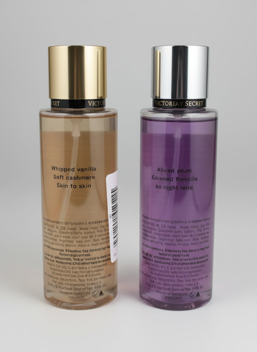 Victoria's Secret Bare Vanilla and pure seduction Fragrance Mist
