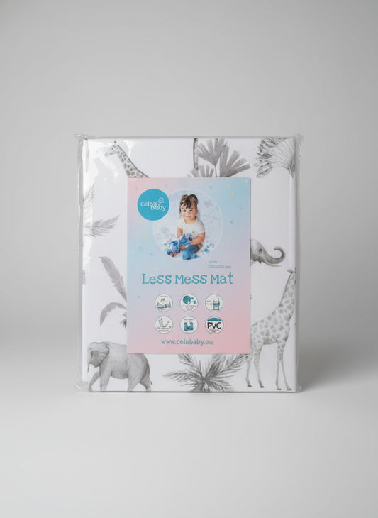 BNWT Ceba Baby Less Mess Waterproof Mat Size 120 x 120 CM