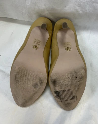 Ladies KG Kurt Geiger deep tan Stilettos Size 4/37