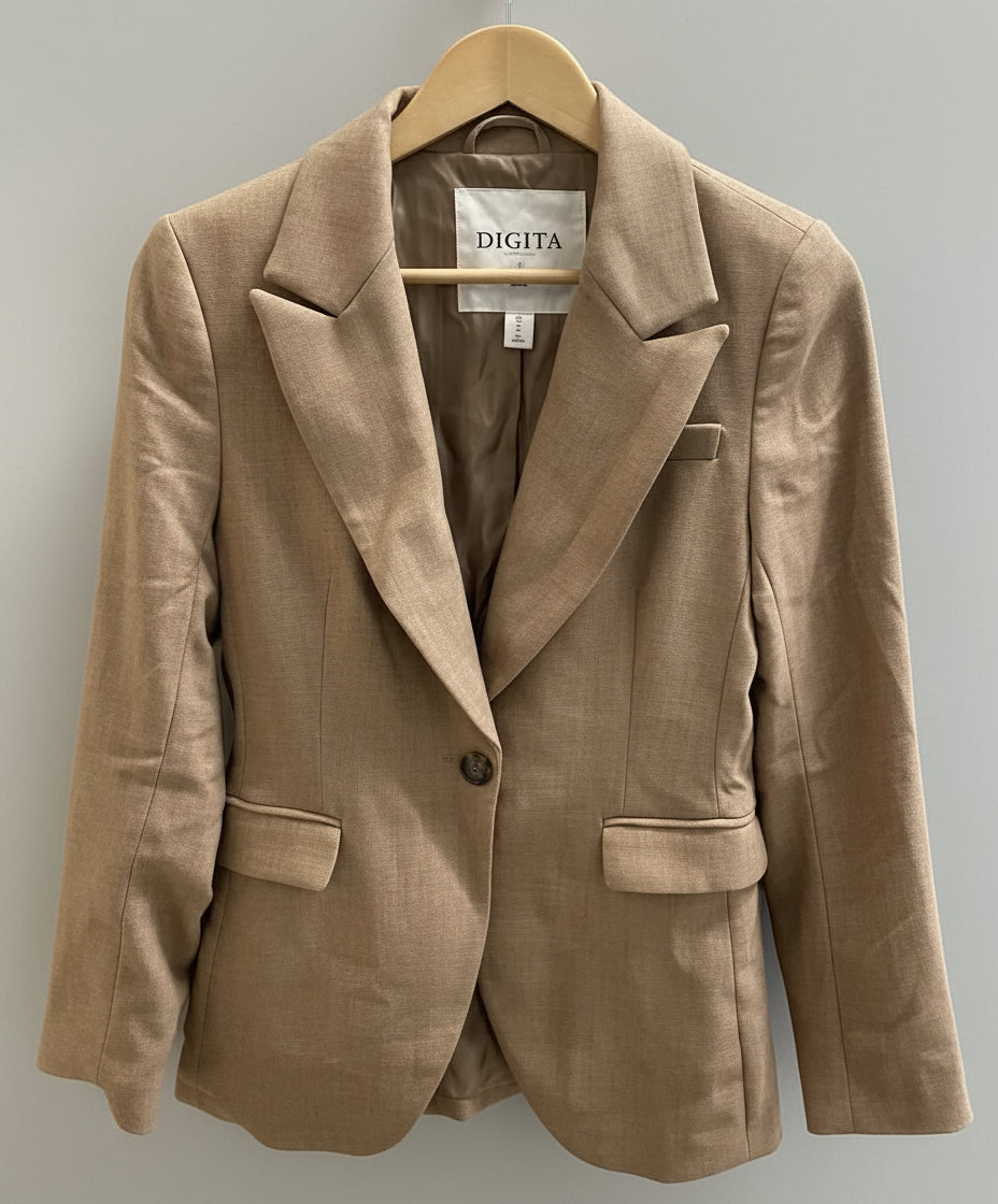Giuliva Heritage x H&M blazer jacket brown