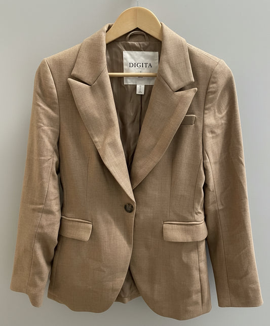 Giuliva Heritage x H&M blazer jacket brown