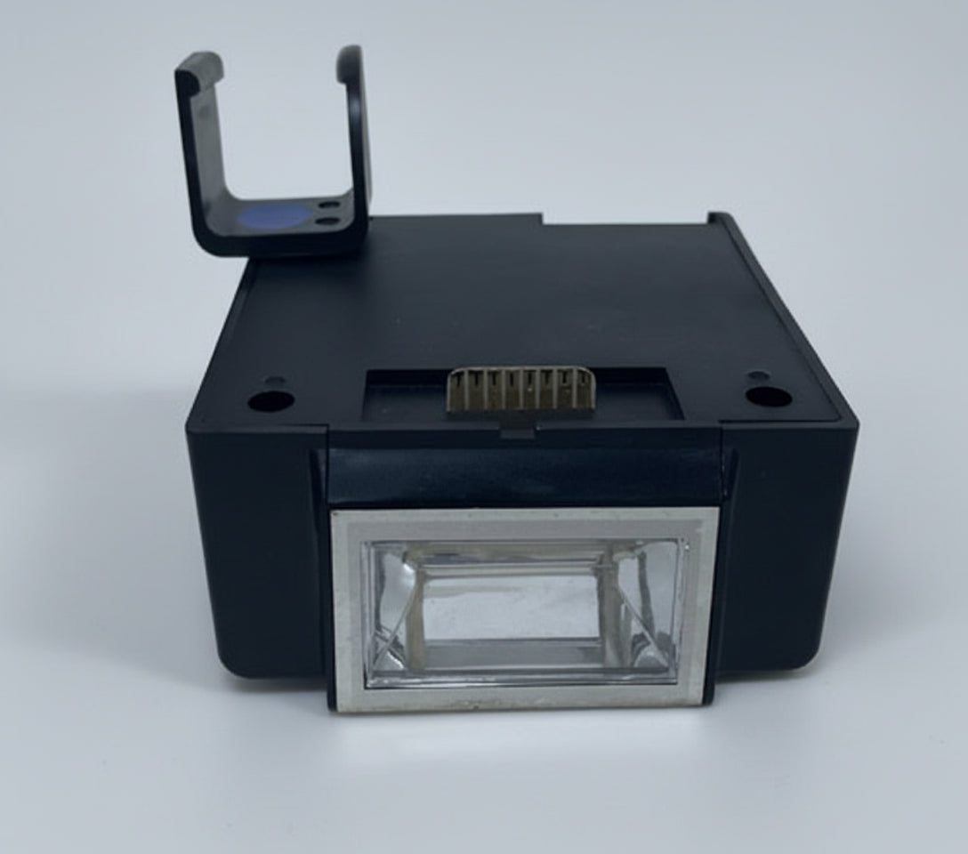 Vintage Polaroid One Step Land Camera W/Strap Rainbow Stripe And ITT Magicflash