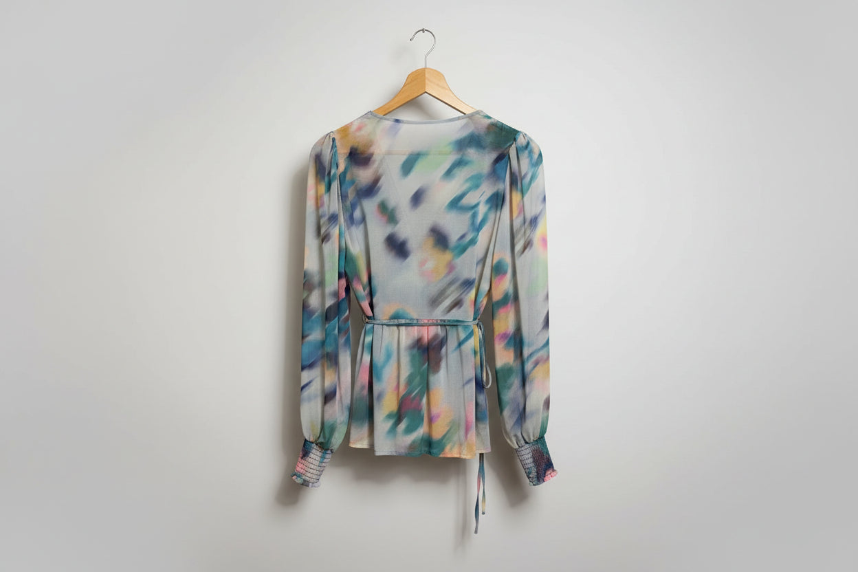 Phase Eight 'Sonya' Printed Wrap Blouse UK 10 EU 38 BNWT