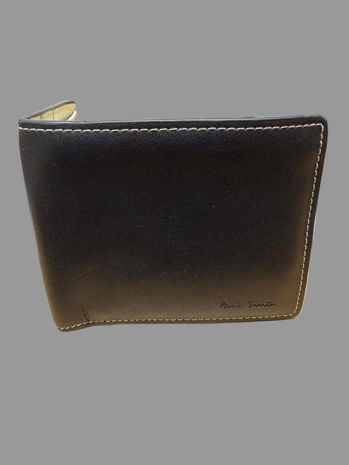 Paul Smith - Rare Mini Cooper & Crane Leather Wallet - USED VGC